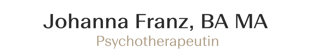 Psychotherapie Johanna Franz